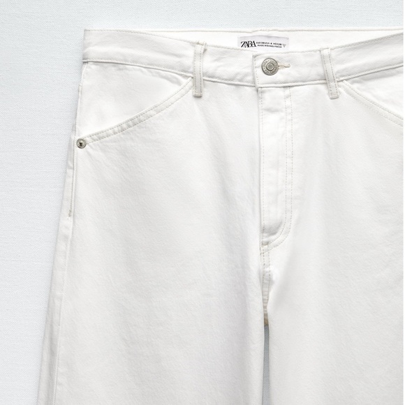 ZARA Super Wide Leg Jeans - Picture 5 of 16